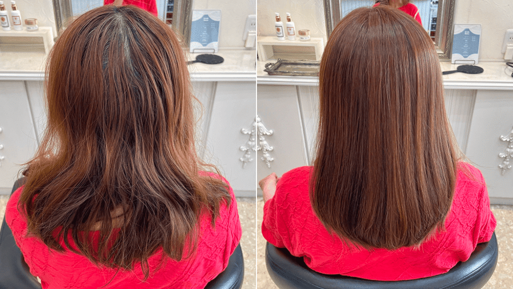 美髪クレンジングBefore-After